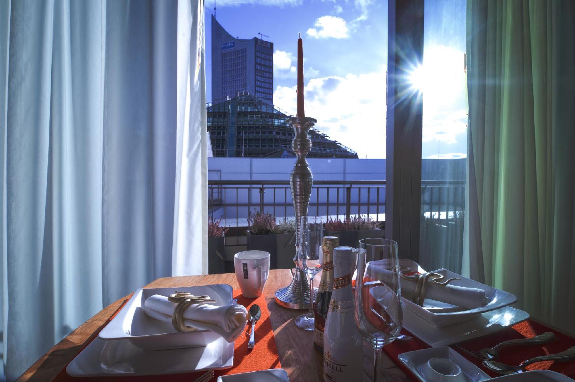 Luxx Apartment Leipzig Buitenkant foto